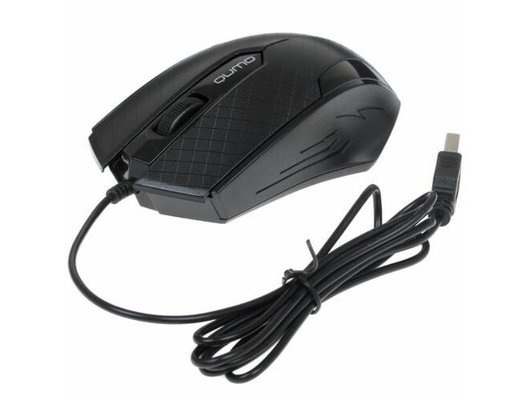 Мышь проводная Qumo Office M14 Black